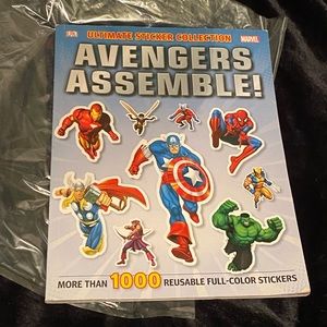 Marvel superheroes sticker book